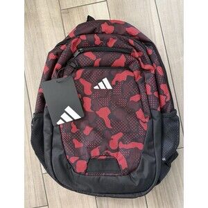 Adidas Fundare Backpack LAPTOP RED CAMO BLACK One Size
